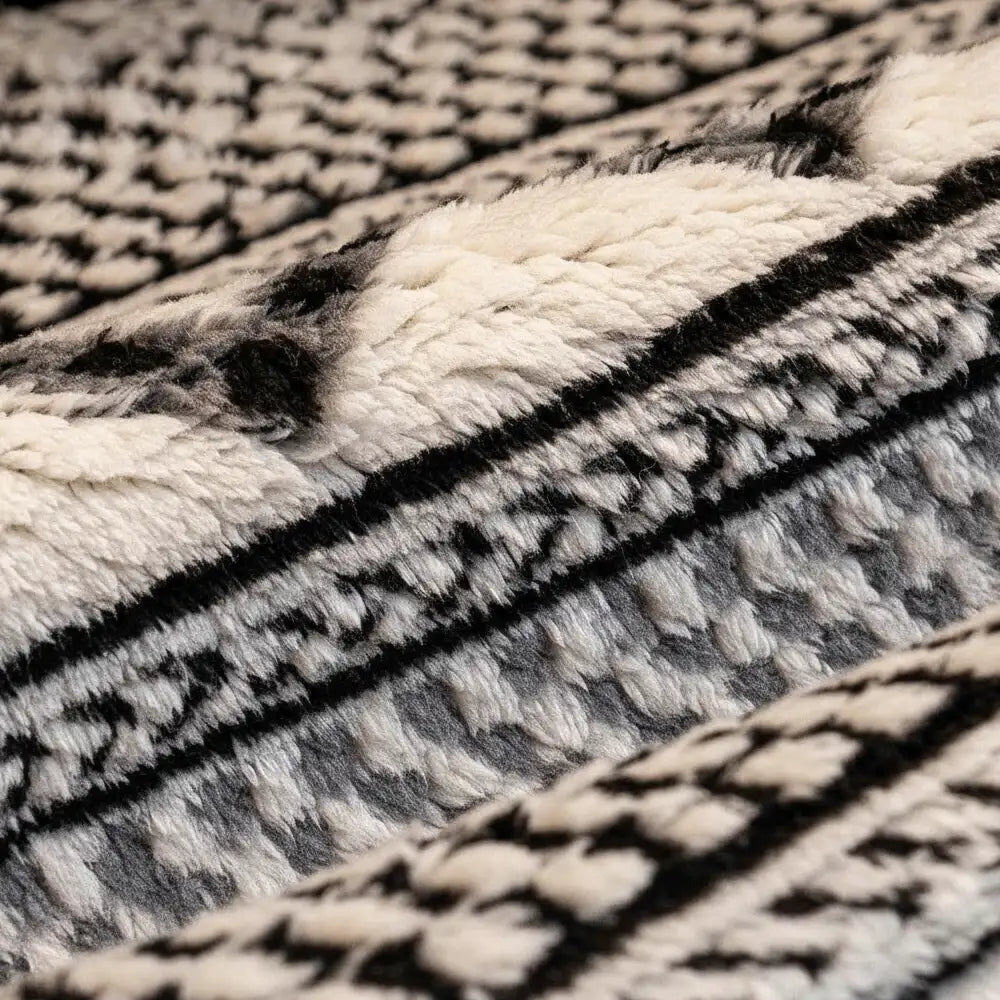 Housse de canapé classique en plaid peluche résistant aux rayures confortable antidérapante