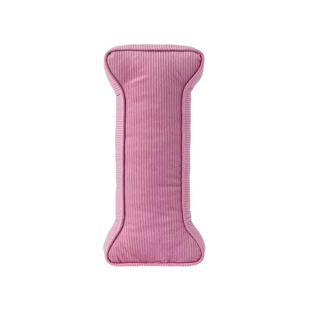 Coussin de canapé en velours côtelé doux et accueillant