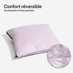 Siège auto pour chien en velours matelassé Luxe Nuage