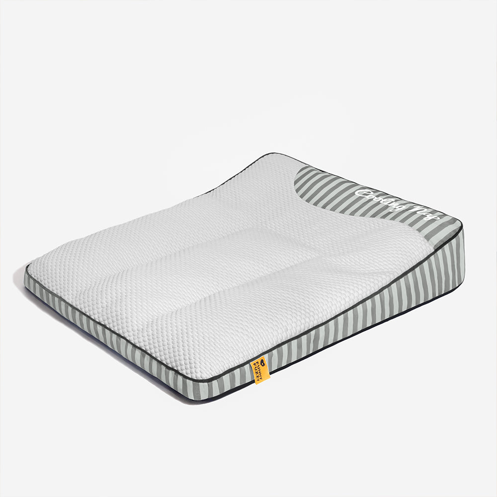 Lit orthopédique pour chien rectangulaire extra large lavable - Sieste rafraîchissante