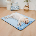 Tapis pour chien grande taille lavable rafraîchissant et antidérapant - Sieste rafraîchissante
