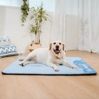 Tapis pour chien grande taille lavable rafraîchissant et antidérapant - Sieste rafraîchissante