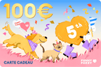 Carte Cadeau Spéciale 5e Anniversaire FUNNYFUZZY 2025