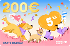 Carte Cadeau Spéciale 5e Anniversaire FUNNYFUZZY 2025