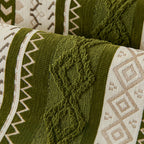 Housse de canapé en suède tissé bicolore douce et respectueuse de la peau antidérapante