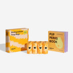 Sacs à crottes recyclés durables parfumés citron FUNNYFUZZY - Fresh Up