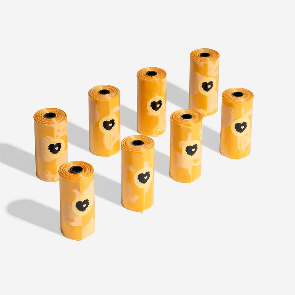 Sacs à crottes recyclés durables parfumés citron FUNNYFUZZY - Fresh Up