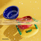 Bol surélevé pour animaux avec protection de cou réglable base antidérapante