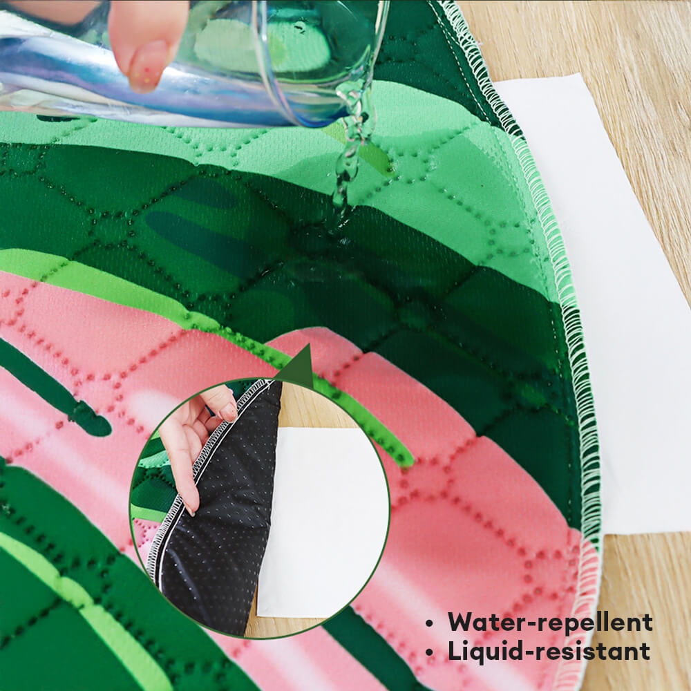 Tapis absorbant réutilisable lavable antidérapant pour chien