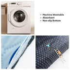 Tapis absorbant réutilisable lavable antidérapant pour chien