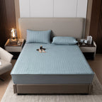 Protège-matelas imperméable à zip doux et antibactérien enveloppant