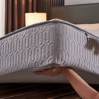 Protège-matelas imperméable à zip doux et antibactérien enveloppant