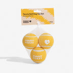 Jouet pour chien balle de tennis FUNNYFUZZY avec couineur et effet rebond