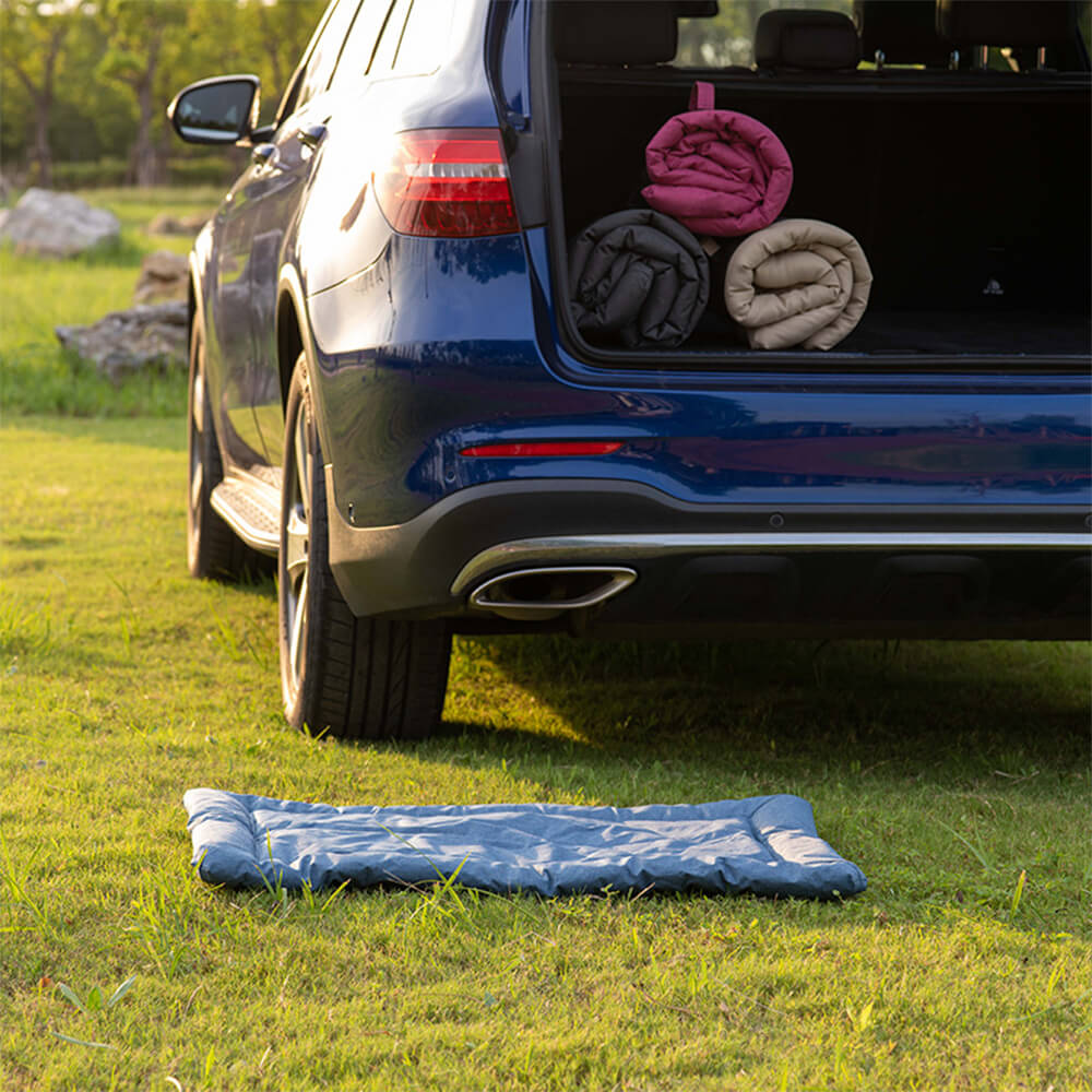 Tapis pour animaux pliable étanche pour voiture et camping extérieur