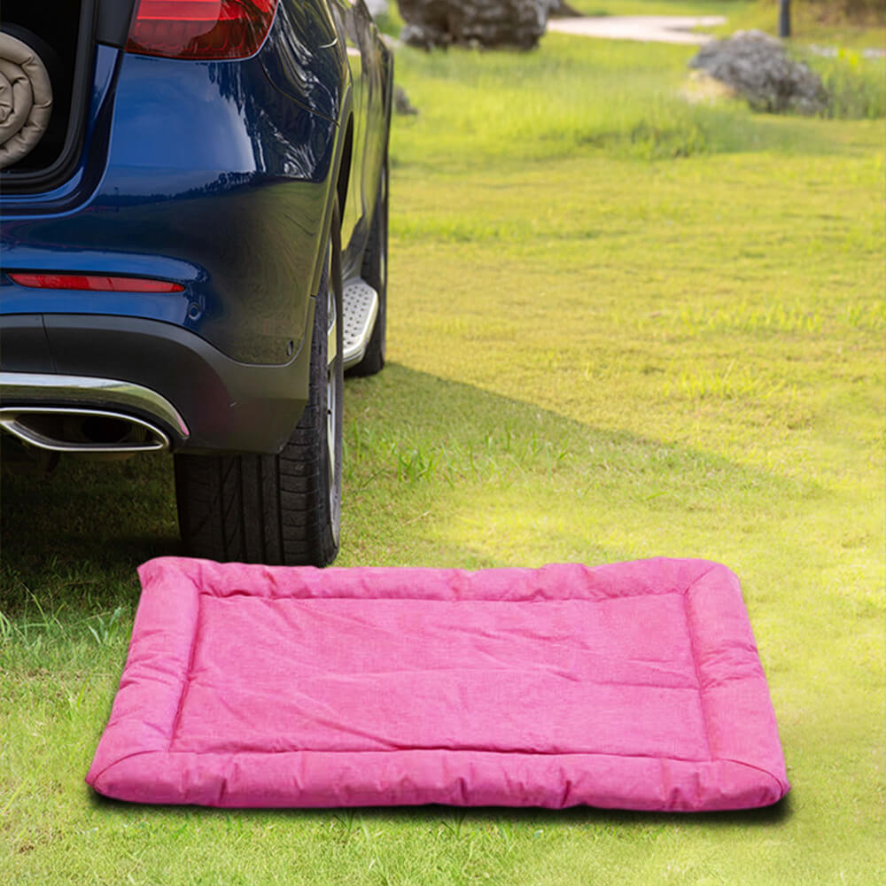Tapis pour animaux pliable étanche pour voiture et camping extérieur