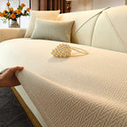 Housse de canapé antidérapante en tissu chenille résistant aux griffes pour intérieur minimaliste