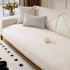 Housse de canapé antidérapante en tissu chenille résistant aux griffes pour intérieur minimaliste