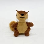 Jouet interactif pour chien écureuil avec tronc d'arbre