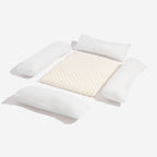 Lit Orthopédique Floral pour Chien avec Oreiller