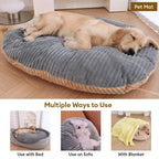 Tapis de sommeil et lit pour animaux de compagnie chauds et confortables, amovibles et lavables.