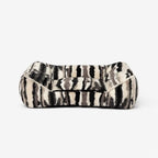 Lit pour chien large en fausse laine d’agneau artistique chaud résistant aux griffures et confortable pour un sommeil profond