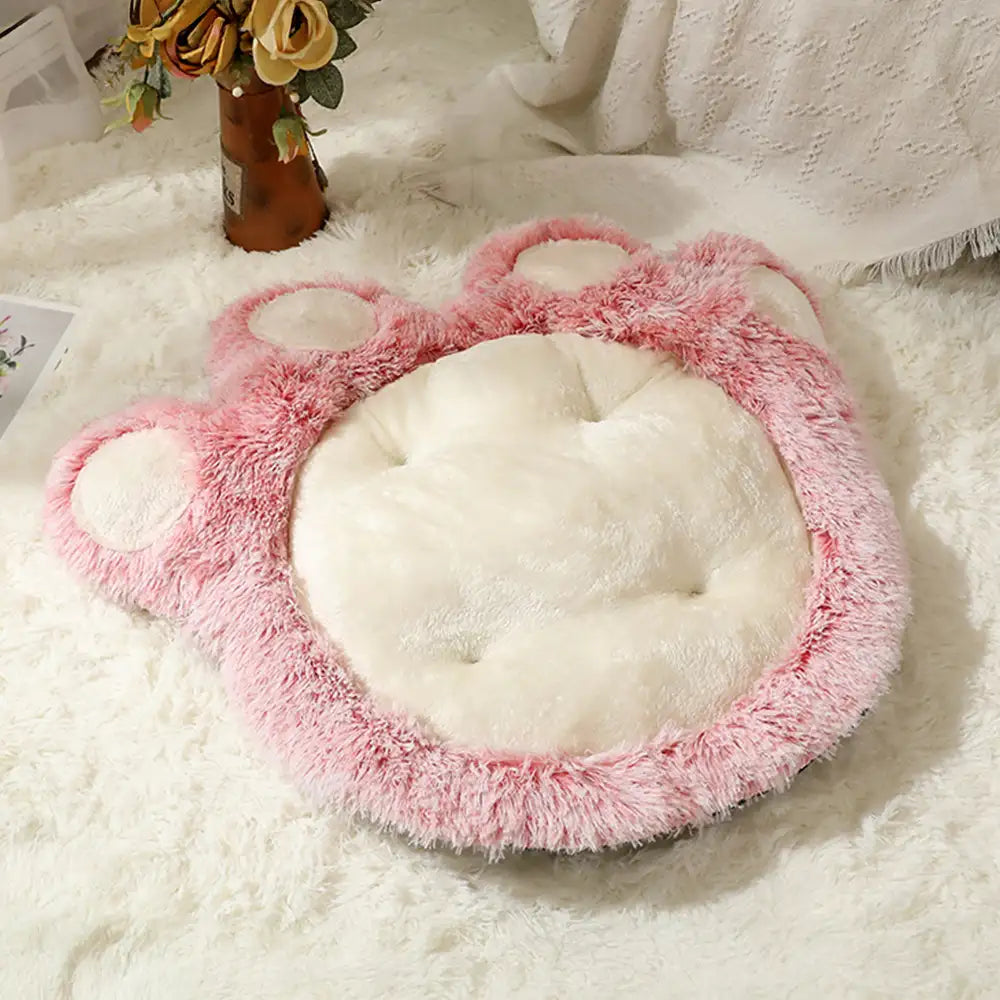 Tapis pour animaux en peluche ours moelleux confortable grand espace pour chien