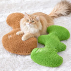 Coussin jouet pour chien en forme d’os avec couineur