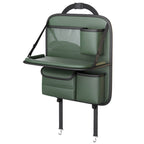 Organisateur pliable pour siège arrière de voiture avec plateau