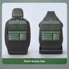 Organisateur pliable pour siège arrière de voiture avec plateau