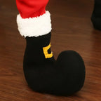 Couvre-pieds de chaise de décoration de Noël