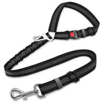 Ceinture de sécurité pour chien avec attache pour appui-tête de voiture