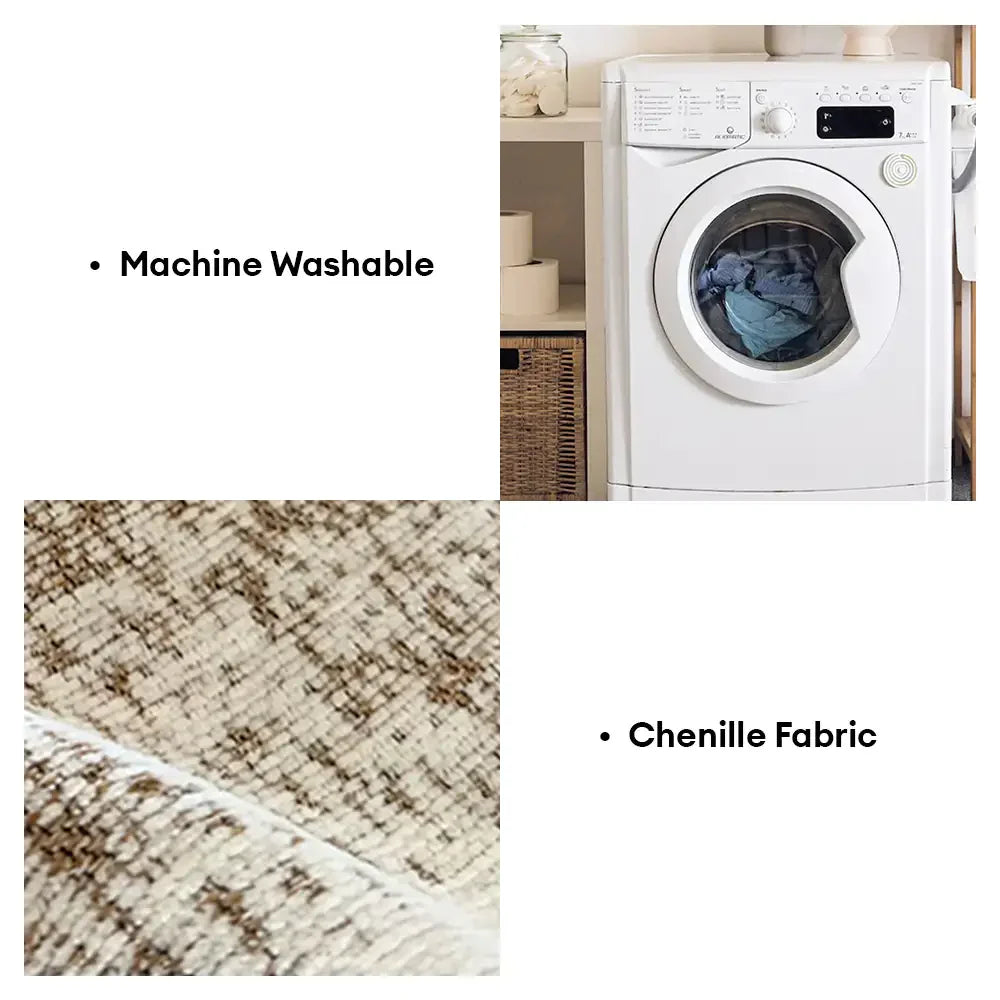 Housse de canapé en chenille rayée résistante aux égratignures tendance