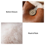 Lit pour chien en simili cuir vintage convertible siège de voiture multifonction