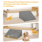 Rampes d'escalier modulaires en mousse pour chiens avec fixation Velcro