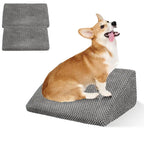 Rampes d'escalier modulaires en mousse pour chiens avec fixation Velcro