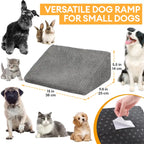 Rampes d'escalier modulaires en mousse pour chiens avec fixation Velcro