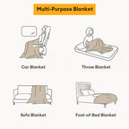 Housse de canapé en chenille rayée résistante aux égratignures tendance