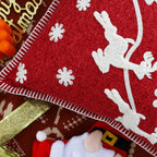 Coussin décoratif pour canapé lombaire pour la maison motif joyeux Noël