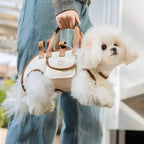 Sac à dos pour petits chiens de transport croisé portable et multifonctionnel