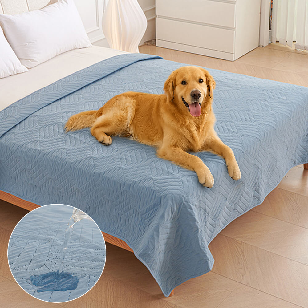 Couverture de lit pour chien multifonctionnelle imperméable résistante à l’eau et lavable