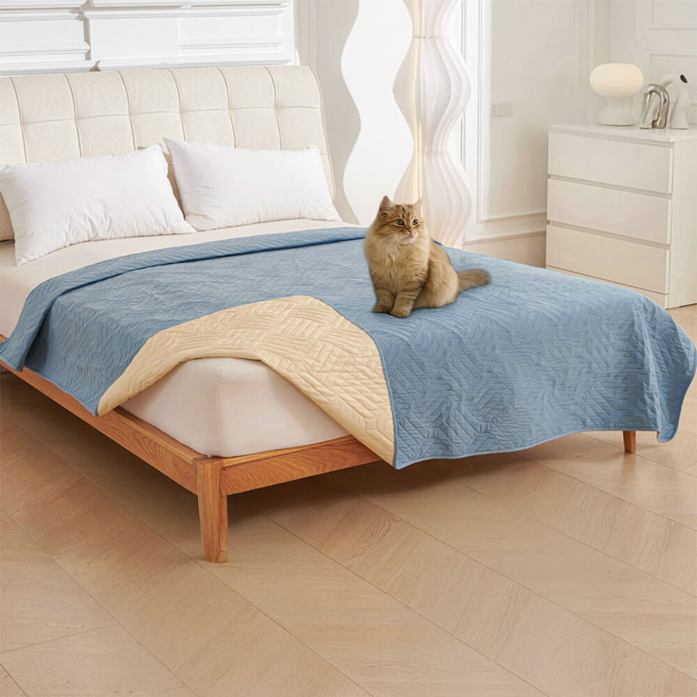Couverture de lit pour chien multifonctionnelle imperméable résistante à l’eau et lavable