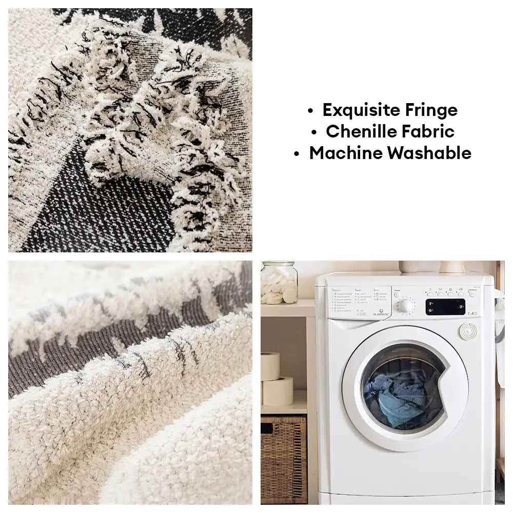 Housse de canapé simple en peluche double face résistante aux rayures confortable - Feux d'artifice