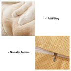 Sofa lit pour chien et chat en peluche floconneuse tie-dye confortable