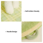 Lit pour chien grand avec protection en épine style plaid vintage