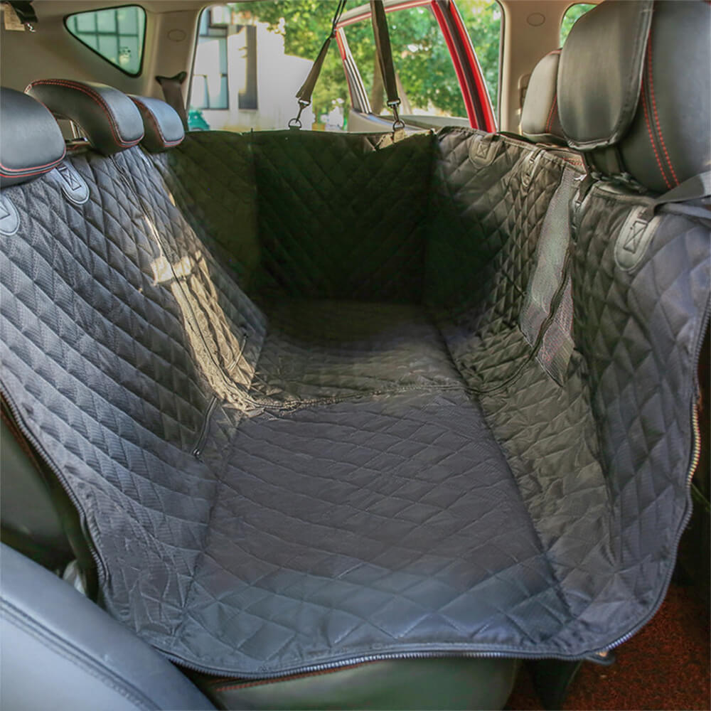 Housse de siège arrière imperméable et multifonction pour chien convertible pour voiture