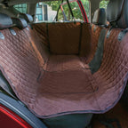 Housse de siège arrière imperméable et multifonction pour chien convertible pour voiture