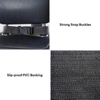 Housse de siège arrière imperméable et multifonction pour chien convertible pour voiture