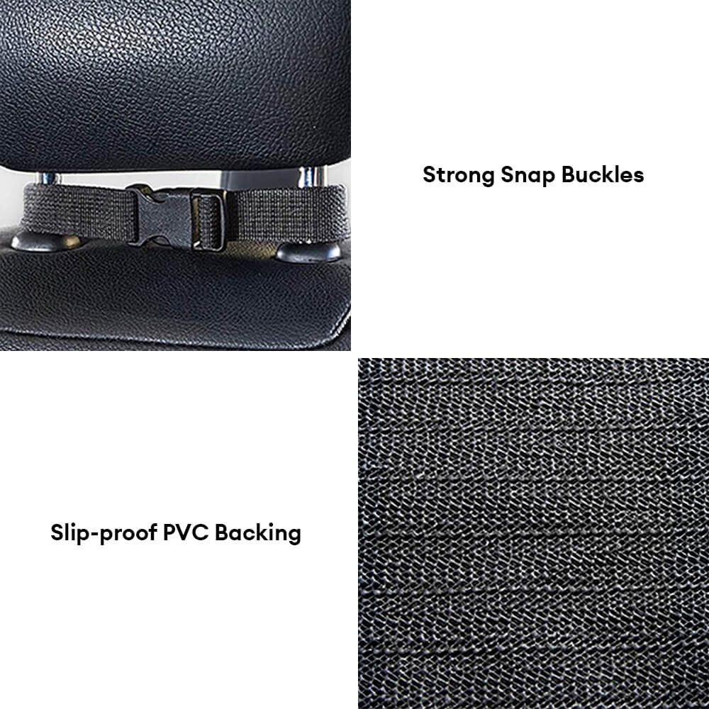 Housse de siège arrière imperméable et multifonction pour chien convertible pour voiture