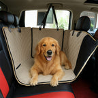 Housse de siège arrière imperméable et multifonction pour chien convertible pour voiture