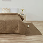 Tapis matelas imperméable antidérapant à motif géométrique pour animaux multiusages